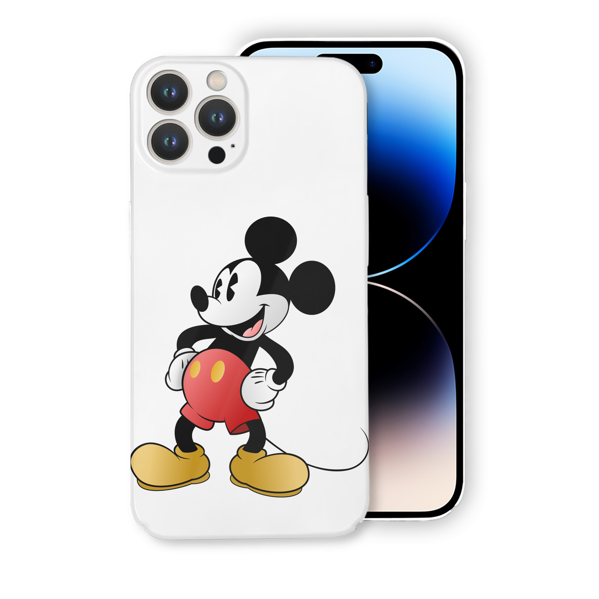 （画像用） ミッキーマウス Mickey Mouse 【iPhone 14シリーズ対応】ハードケース